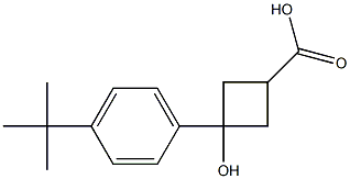 3-(4-tert-Butyl-phenyl)-3-hydroxy-cyclobutanecarboxylic acid