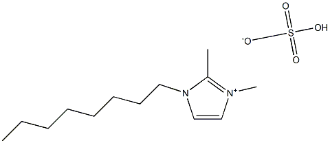 1-octyl-2,3-diMethyliMidazoliuM hydrogen sulfate Structure