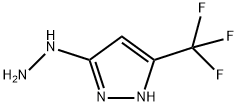 3-Hydrazinyl-5-(trifluoroMethyl)pyrazole Structure