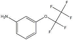 3-Pentafluoroethyloxy-phenylaMine Structure