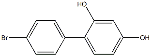 4'-BroMobiphenyl-2,4-diol Structure