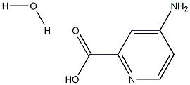 4-AMinopyridine-2-carboxylic Acid Monohydrate Structure