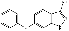 6-苯氧基-1H-吲唑-3-胺,1092460-46-2,结构式