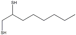 1.2-辛二硫醇,,结构式