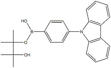 4-(9H-carbazol-9-yl)phenylboronic acid pinacol ester Structure