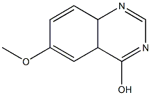 6-Methoxy-4a,8a-dihydroquinazolin-4-ol Struktur