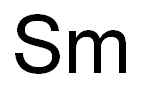 Samarium (Sm) Standard Solution,,结构式