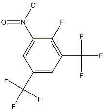 2-Fluoro-3,5-di(trifluoroMethyl)nitrobenzene Structure