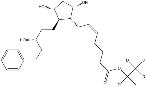 Latanoprost-d4 Struktur
