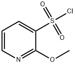 2-Methoxypyridine-3-sulfonyl chloride Struktur