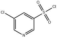5-氯吡啶- 3 -磺酰氯,1060802-18-7,结构式