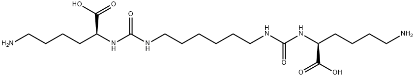 (5S,18S)-1,22-DiaMino-7,16-dioxo-6,8,15,17-tetraazadocosane-5,18-dicarboxylic Acid Struktur