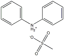 DiphenylaMMoniuM Methanesulfonate 化学構造式
