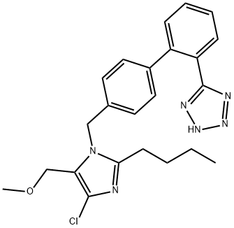 氯沙坦甲醚,114798-94-6,结构式