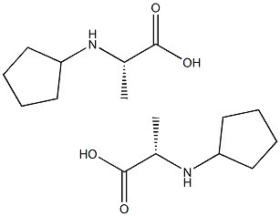 L-Cyclopentylalanine L-Cyclopentylalanine Struktur