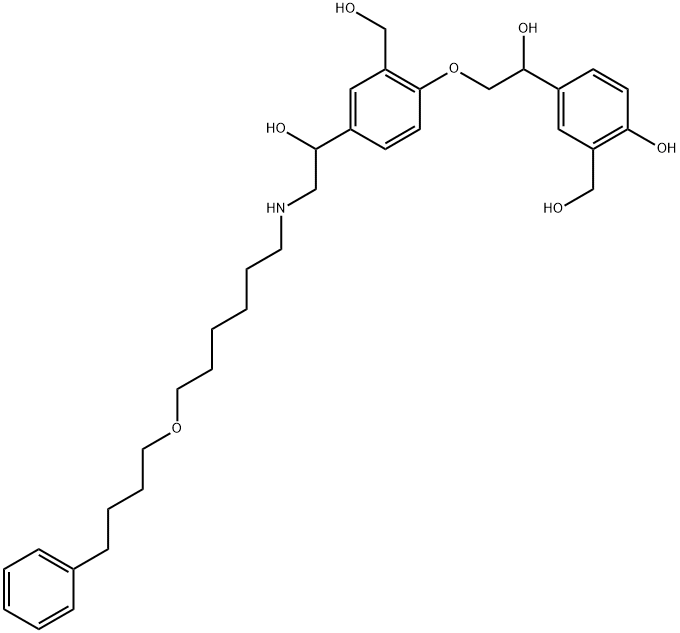 沙美特罗杂质D, 1391052-04-2, 结构式