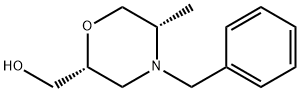 ((2R,5S)-4-苄基-5-甲基吗啉-2-基)甲醇, 1821792-54-4, 结构式