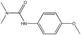 Urea, N'-(4-Methoxyphenyl)-N,N-diMethyl- Structure