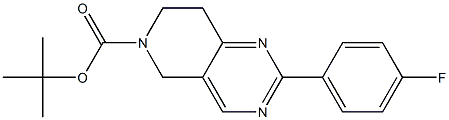 2-(4-Fluoro-phenyl)-7,8-dihydro-5H-pyrido[4,3-d]pyriMidine-6-carboxylic acid 
tert-butyl ester