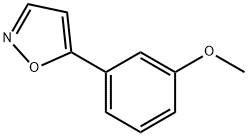 5-(3-甲氧基苯)异恶唑, 1194374-23-6, 结构式
