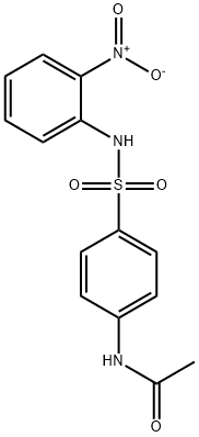 4-AcetaMido-N-(2-nitrophenyl)benzenesulfonaMide, 97% Structure