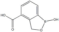 1-HYDROXY-1,3-DIHYDROBENZO[C][1,2]OXABOROLE-4-CARBOXYLIC ACID 结构式