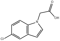 2-(5-CHLORO-1H-INDOL-1-YL)ACETIC ACID Structure