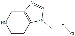 1-Methyl-4,5,6,7-tetrahydro-1H-iMidazo[4,5-c]pyridine hydrochloride Structure