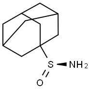 (S)-ADAMANTANE-1-SULFINIC ACID AMIDE Structure