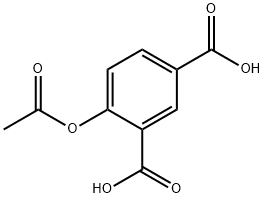 4-Acetoxyisophthalic Acid Structure
