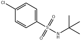 N-TERT-BUTYL-4-CHLOROBENZENESULFONAMIDE Struktur