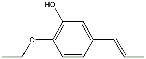 6-ethoxy-3-propenylphenol Natural Structure