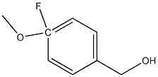 4-fluoro-4-Methoxybenzyl alcohol Structure