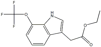 ethyl 2-(7-(trifluoroMethoxy)-1H-indol-3-yl)acetate