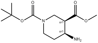 Methyl cis-1-Boc-4-aMinopiperidine-3-carboxylate