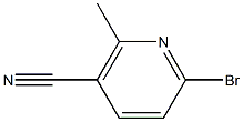 2-BroMo-5-cyano-6-Methylpyridine 化学構造式