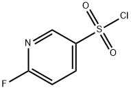 6-fluoropyridine-3-sulfonyl chloride Struktur