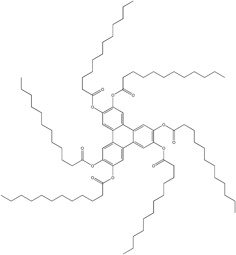 2,3,6,7,10,11-Hexakis[dodecanoyloxy]triphenylen|