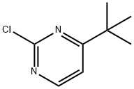 4-叔丁基-2-氯嘧啶 结构式