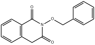 2-(benzyloxy)isoquinoline-1,3(2H,4H)-dione 化学構造式