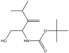 (1-HydroxyMethyl-3-Methyl-2-Methylene-butyl)-carbaMic acid tert-butyl ester Structure