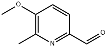 5-甲氧基-6-甲基吡啶甲醛,1256835-67-2,结构式