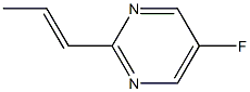5-fluoro-2-((E)-prop-1-enyl)pyriMidine Structure