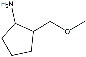 2-MethoxyMethyl-cyclopentylaMine Struktur