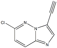 6-Chloro-3-ethynyl-iMidazo[1,2-b]pyridazine Struktur