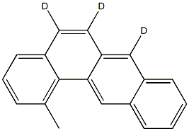 1-MonoMethylbenz[a]anthracene-d3 Structure
