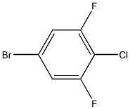 2,6-二氟-4-溴氯苯, , 结构式