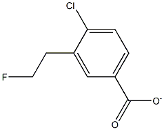 4-氯-3-氟苯甲酸乙酯,,结构式