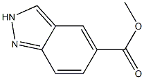 2H-Indazole-5-carboxylic acid Methyl ester Structure