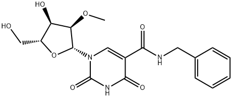 5-BenzylaMinocarbony-2'-O-Methyl-uridine Structure
